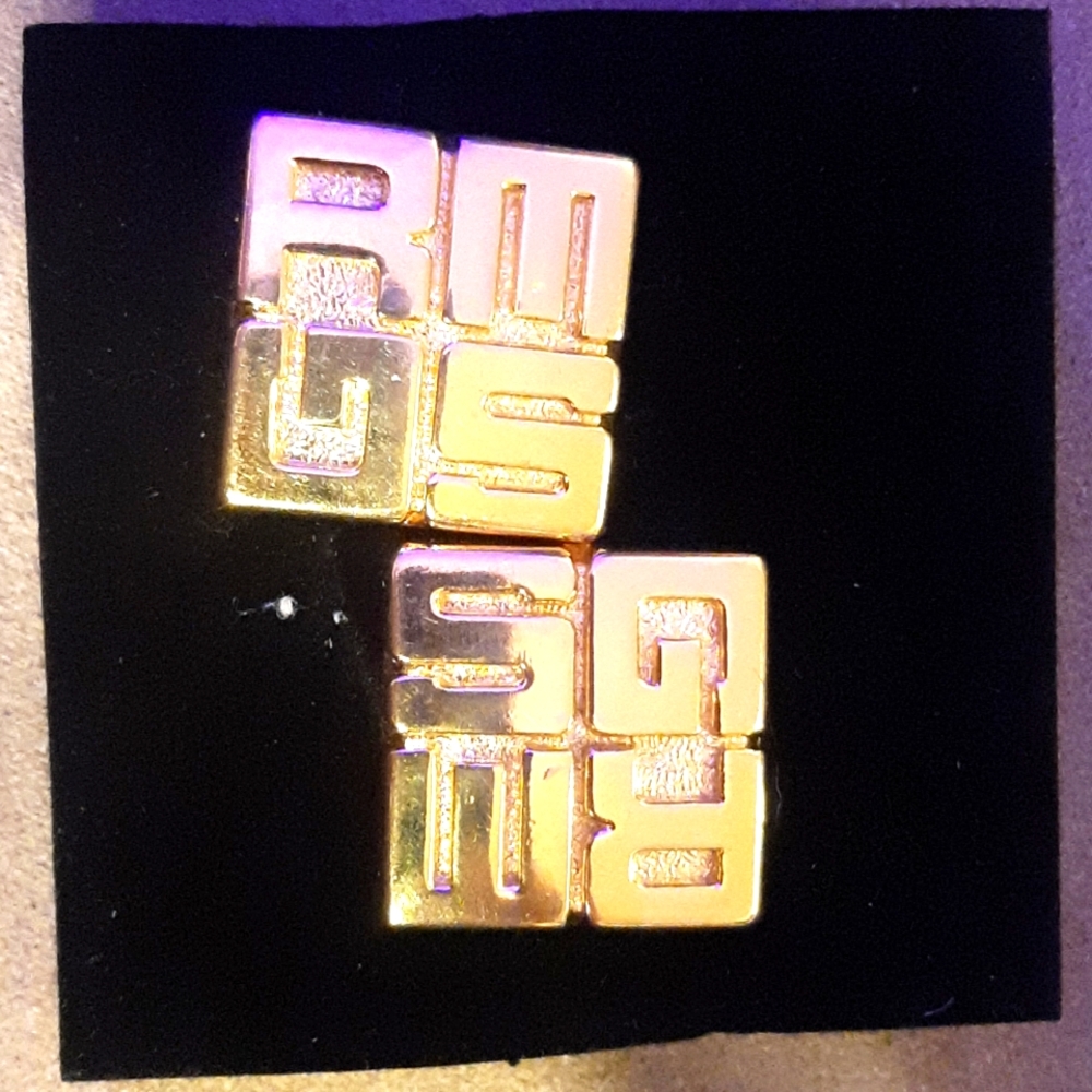 Givenchy Gres Parfums clip on earrings
